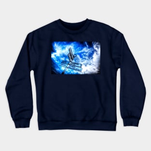 Yorkshire Wild Blue Stormy Sky Crewneck Sweatshirt